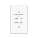 Search for blank templates light switch covers Create your own white