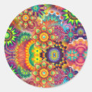 Search for psychedelic stickers Mandala