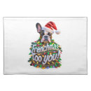 Search for funny christmas placemats Animal