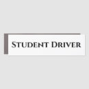 Search for student driver bumper stickers Car