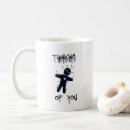 Search for funny halloween sayings mugs Black and white