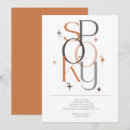 Search for retro halloween invitations Orange