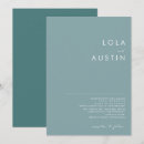 Search for blue and green wedding invitations For her