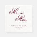 Search for burgundy napkins Simple