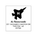 Search for 2 names rubber stamps Return address