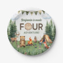 Search for camping paper plates Watercolor