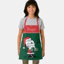 Search for christmas kids aprons Santa