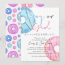 Search for donut gender reveal invitations Cute