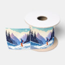 Search for mountains ribbon Skiing