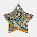 Search for mosaic ornaments Blue