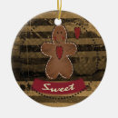 Search for gingerbread man ornaments Vintage