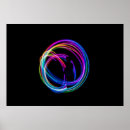 Search for glow in the dark posters Black