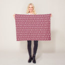 Search for blue and burgundy blankets For her