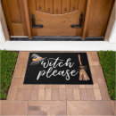 Search for witch doormats Typography