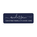 Search for nautical return address labels Blue