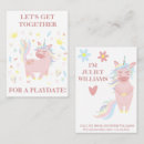 Search for kids playdate business cards Daughter
