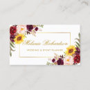 Search for burgundy business cards Elegant