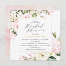 Search for blush bridal shower invitations Elegant