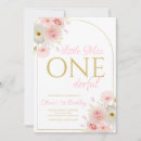 Search for little miss onederful invitations Trendy minimalist calligraphy script
