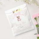Search for teddy bear favor bags We can bearly wait