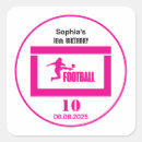 Search for football birthday stickers Team