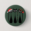 Search for cat buttons Merry christmas