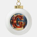 Search for letter g ornaments Keepsake