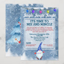 Search for funny christmas invitations Watercolor