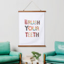 Search for funny bathroom art Brush your teeth