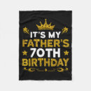 Search for 70th birthday blankets Years