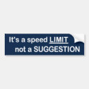 Search for speed limit bumper stickers Drive