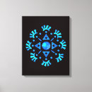 Search for snowflakes canvas prints Elegant