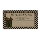 Search for business shipping labels Rustic