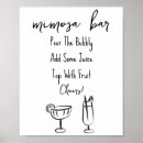 Search for cocktail sign posters Bridal shower