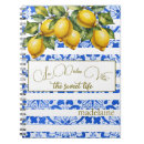 Search for italian notebooks Blue and white