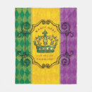 Search for mardi gras blankets Purple