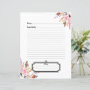 Search for recipe stationery paper White