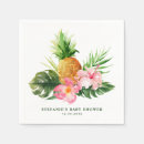 Search for pineapple napkins Tropical