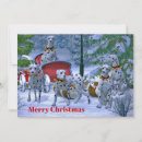 Search for dalmatian christmas cards Sleigh