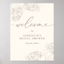 Search for welcome sign bridal shower gifts Peonies