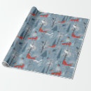 Search for bird wrapping paper Scandinavian