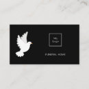 Search for funeral home business cards Simple