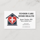 Search for home care business cards House