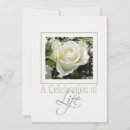 Search for memorial service invitations Roses
