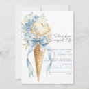 Search for love is sweet bridal shower invitations Watercolor