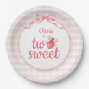 Search for two sweet plates Gingham