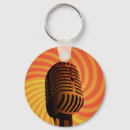 Search for microphone keychains Retro