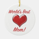Search for worlds best mom ornaments Greatest