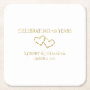 Search for 50th anniversary coasters 50 years