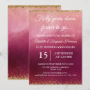 Search for ruby wedding anniversary invitations Glitter